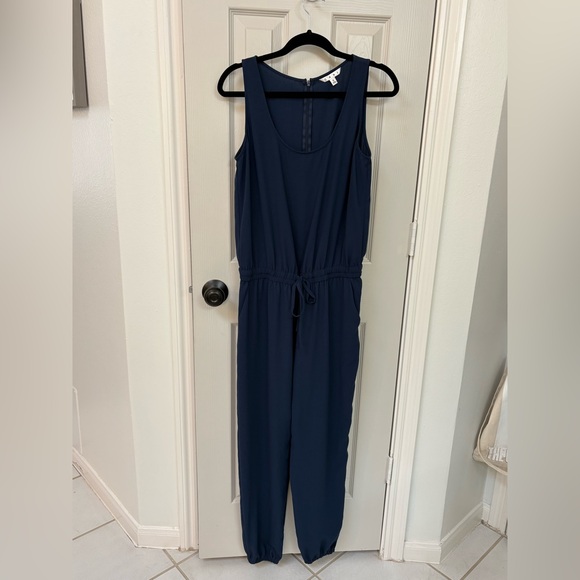 CAbi Deep Blue Sleeveless Jumpsuit NWOT!! - Picture 2 of 11